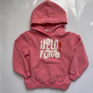 H&M 5T (4-6Years) Pink Kids Hoodie w/ Front Pocket (Girls)